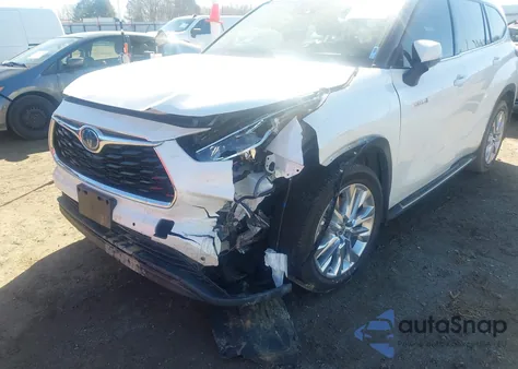 2021 Toyota Highlander Hybrid Limited из США, поврежденный, VIN 5TDYARAH1MS505282